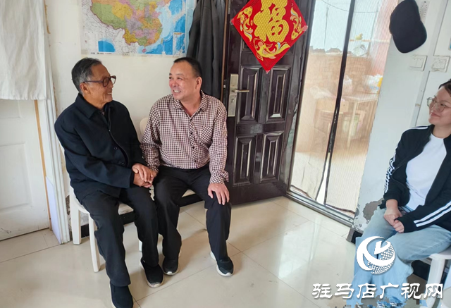 新蔡县委统战部开展重阳节走访慰问活动
