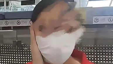 网红强迫深圳机场志愿者摘口罩 警方通报：行拘
