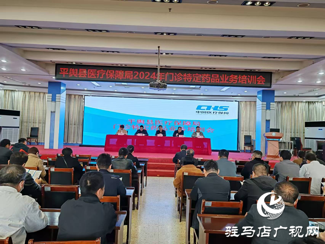 平舆县医疗保障局组织召开全县“门诊特定药品”业务培训会