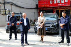 朱东升深入一线指导泌阳县全国文明城市创建工作