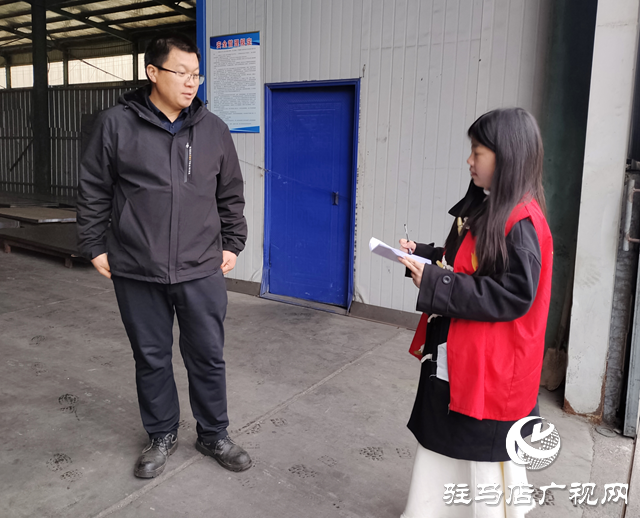 驻马店经济开发区贾庄居委会：惠企政策送上门 服务企业零距离