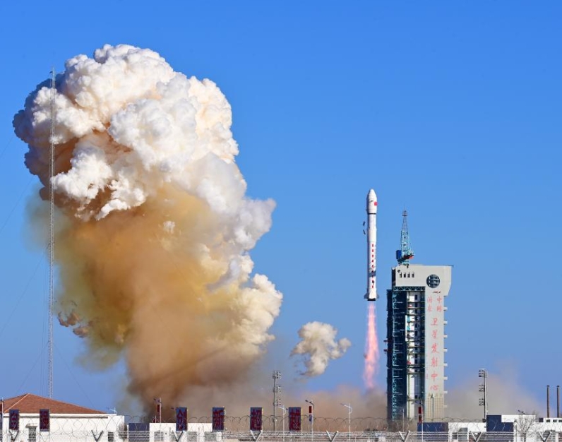 一箭5星！我国成功发射高速激光钻石星座试验系统
