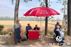 遂平县玉山镇刘庄村：“治安+人防”双网联动 护航“三夏”生产