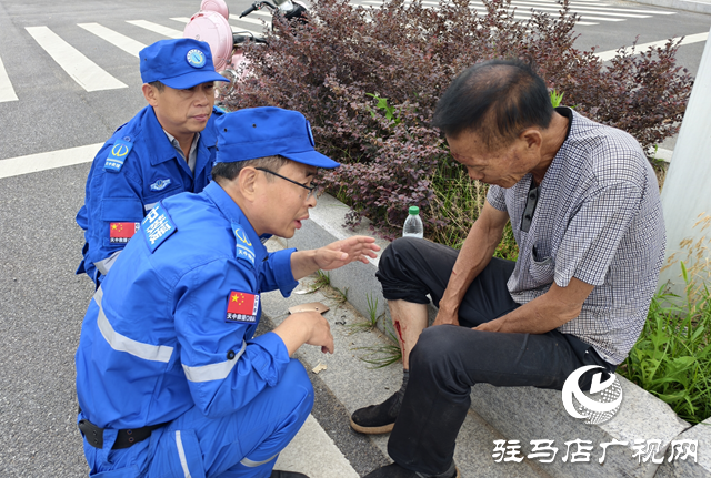 爱心送考途中遇险情 红十字天中救援队暖心施援手