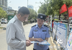 驿城区开展诚信建设主题宣传活动