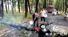 平舆县：“接诉即办”显担当  热线联动速排道路险情