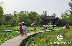 避暑首选！练江湖 置地公园为驻马店市民送清凉
