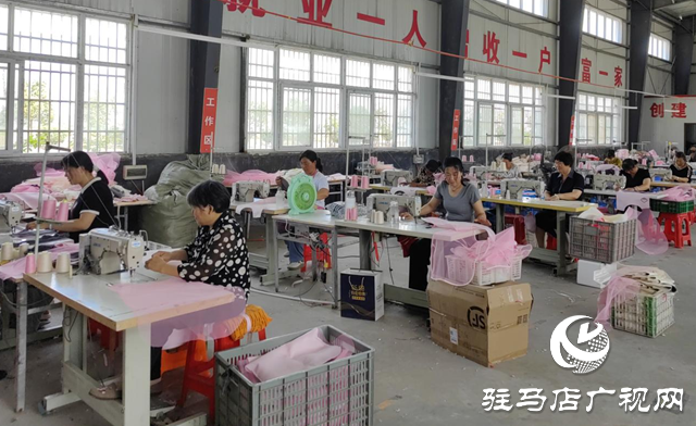 正阳县彭桥乡大刘村:乡村车间助力村民实现“家门口”就业