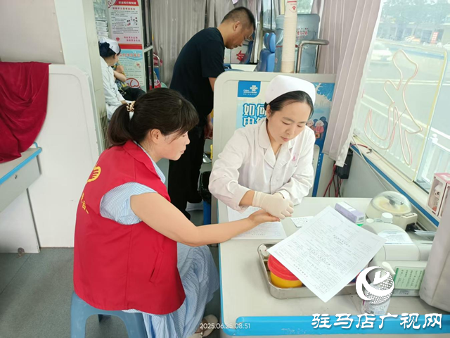 驿城区水屯镇：热血传递温暖 爱心点亮生命