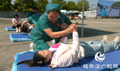 驻马店市卫生健康委员会开展防汛及突发事件医疗救援应急演练