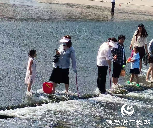 练江河坝下玩水隐患大 呼吁市民不要涉水