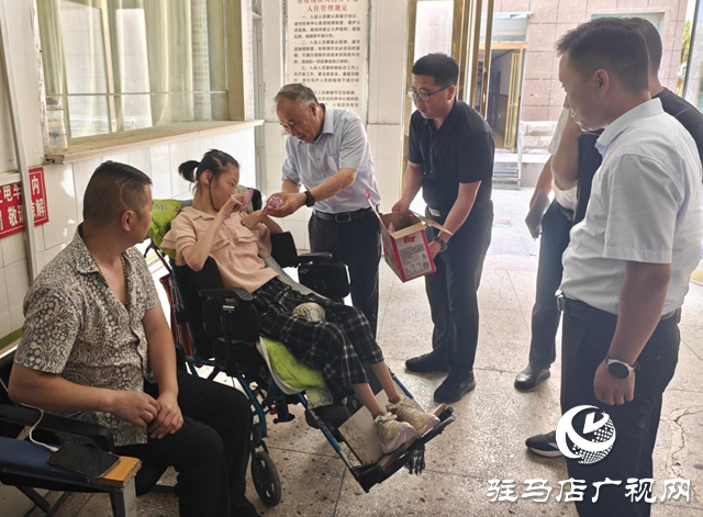 中国残联副主席张银良深入平舆县调研重度残疾人托养工作