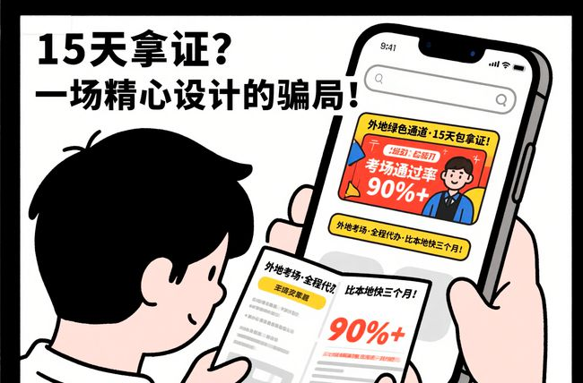 暑期学车热，警惕“低价包过”坑