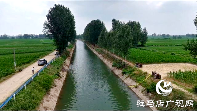 板桥水库开闸放水 助力秋季作物丰产
