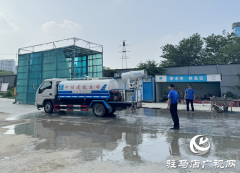 战高温 防扬尘！经济开发区城管多措并举守护&ldquo;蓝天白云&rdquo;