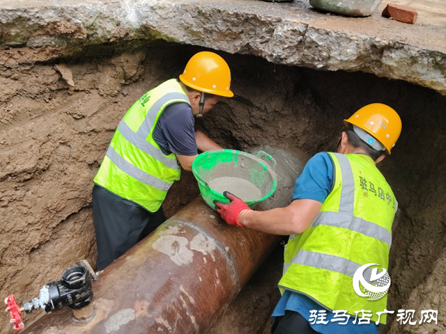 驻马店市中业自来水公司：战高温保供水 筑牢夏日“水防线”