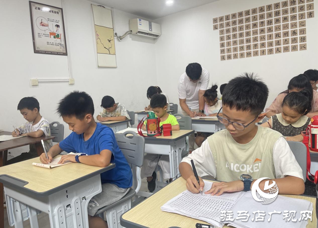 墨香浸润暑期 书法传承文化