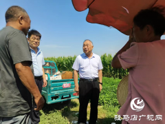 张银良深入平舆县走访慰问困难残疾人 实地查看抗旱进展