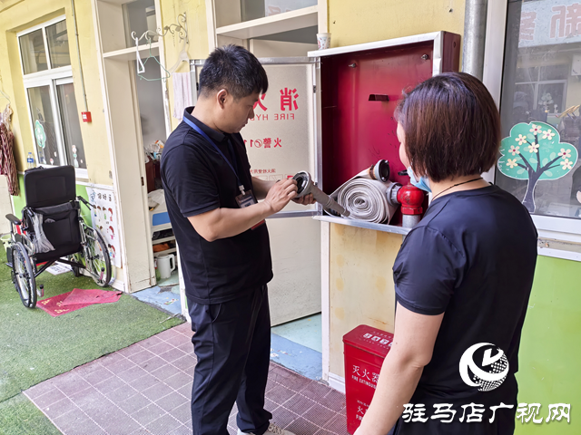 驻马店经济开发区金河办事处开展对辖区重点场所消防安全大检查