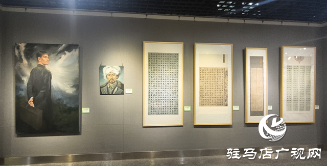 “翰墨丹青·天中风华——蔡国六百年文脉相承艺术作品展”在驻马店市文化馆开展
