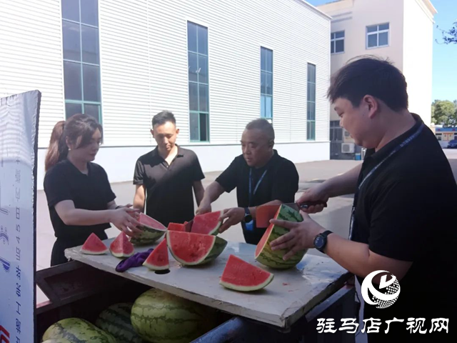 河南乐山电缆有限公司为一线员工开展“夏日送清凉”慰问活动
