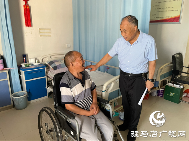 张银良深入上蔡县汝南县看望托养残疾人