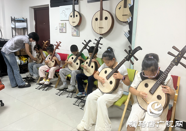 免费学中阮!驻马店暑期公益培训让国乐走进青少年