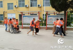 驿城区沙河店镇：防汛演练筑防线 温情守护保平安