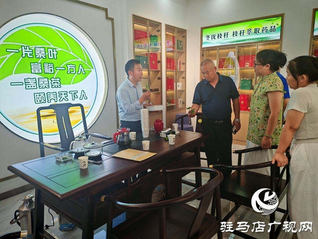 平舆县庙湾镇黑田村:桑茶飘香致富路