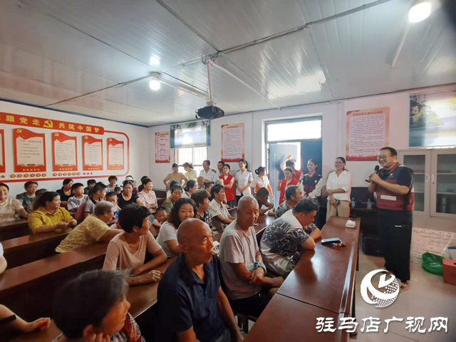 驻马店经济开发区开源办事处开展传染病防控知识讲座守护辖区群众健康