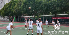 驻马店市女子排球队全力备战2025年河南省女排城市联赛