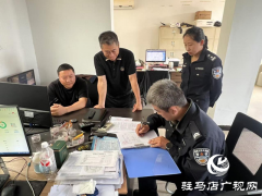 驻马店市城乡一体化示范区交警大队开展节前安全隐患排查