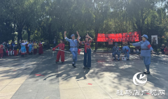 驻马店市文化馆组织下基层文艺演出 满怀豪情歌颂祖国
