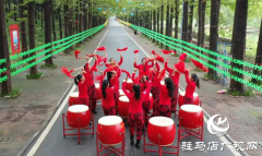 泌阳县铜山湖景区国庆文艺活动精彩纷呈