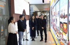 中国教育报刊社一行到驻马店职业技术学院参观调研