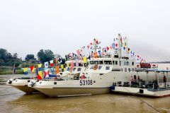第158次中老缅泰湄公河联合巡逻执法行动启动