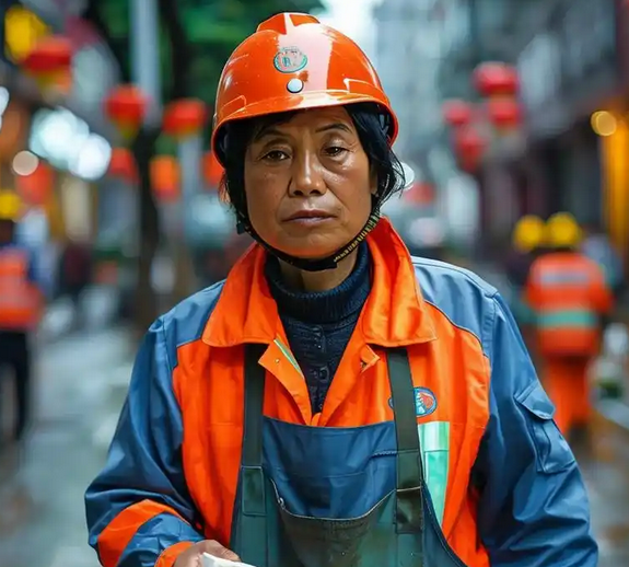 慰问“城市美容师” 传递温暖与敬意​​