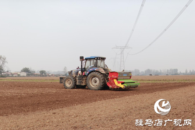 驿城区水屯镇:抢抓农时推进秋播