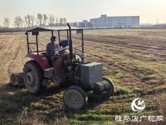 开发区关王庙乡：抢抓农时 扎实推进冬小麦有序播种