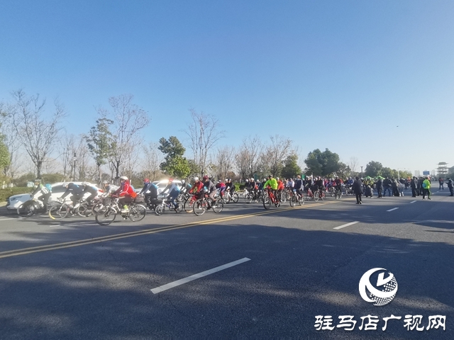 2025年河南省社区运动会驻马店赛区(驿城区站)“骑遇练江湖·乐游天之中”自行车骑行活动举办