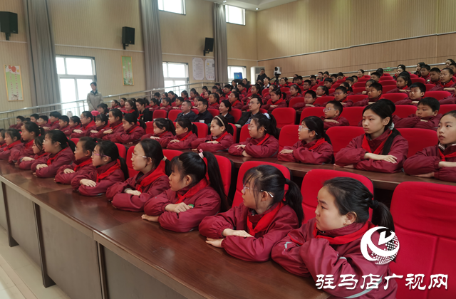 河南省红领巾巡讲团宣讲交流活动走进驻马店市第三十三小学
