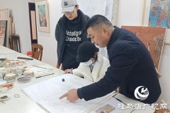 栗东旭：深耕天中绘丹青 培育新秀耀全国