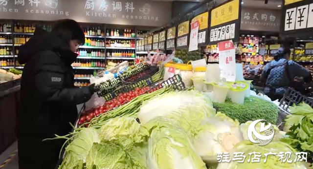 驻马店:寒潮下“菜篮子”货足价稳