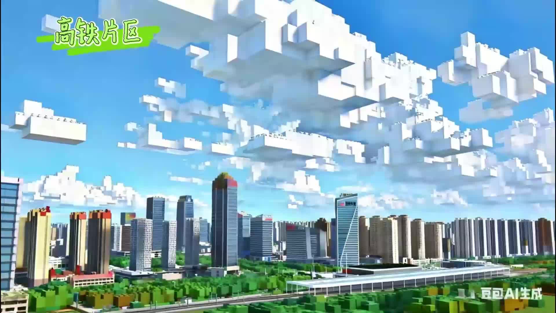 当我把驻马店带进了MC#我的世界 #MC