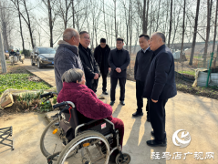张银良深入平舆县走访慰问结对帮扶残疾联系户