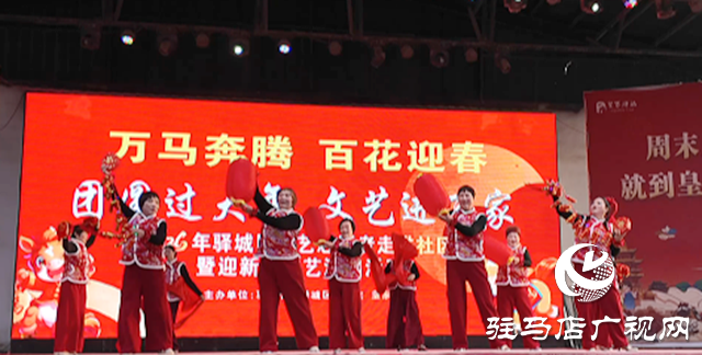 驿城区文艺演出热闹上演 市民在家门口乐享“文化大餐”