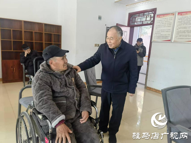 张银良春节深入驿城区走访慰问残疾人及特殊需要儿童