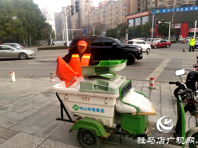 春节我在岗丨“环卫橙”坚守一线:用洁净守护万家团圆