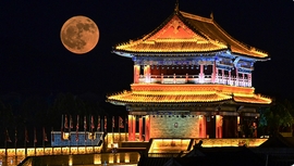 2025年度“最低满月”现身夜空
