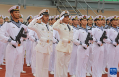 中国人民解放军驻吉布提保障基地分队参加马达加斯加独立和建军65周年阅兵活动